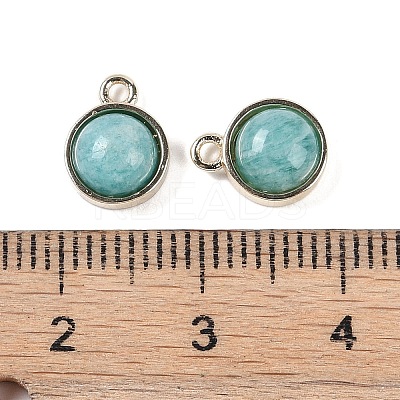 Natural Amazonite Pendants G-K372-03G-01-1