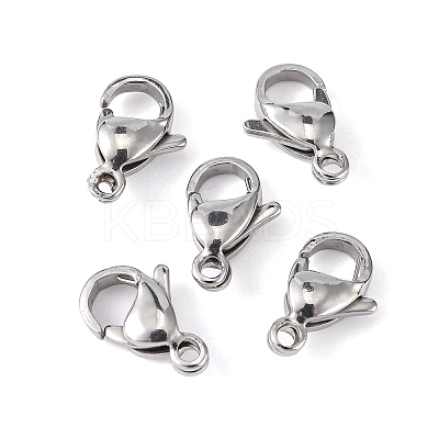 Tarnish Resistant 304 Stainless Steel Lobster Claw Clasps LS-STAS-M262-01-11mm-1