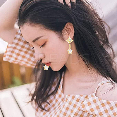 10Pcs 2 Colors Brass Charms KK-BBC0019-20B-1