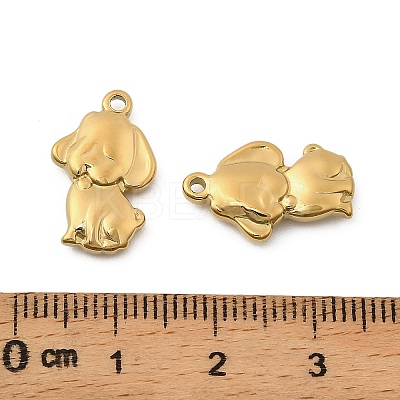 304 Stainless Steel Pendants STAS-G358-07G-02-1