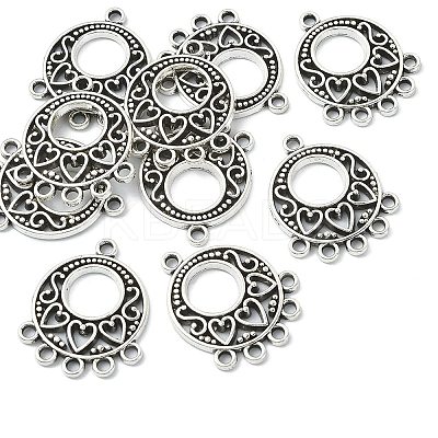 Tibetan Style Alloy Chandelier Component Links TIBE-YW0001-51-1