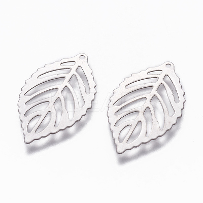 Non-Tarnish 304 Stainless Steel Pendants X-STAS-L234-056P-1