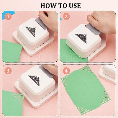 Plastic Embossing DIY Corner Paper Printing Card Cutter DIY-WH0301-76-1