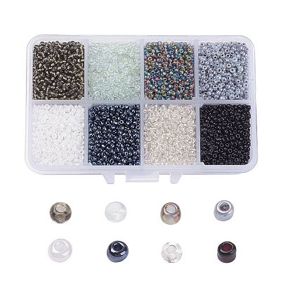 12/0 Glass Seed Beads SEED-X0050-2mm-02-1