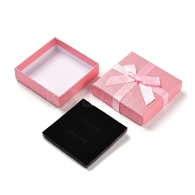 Cardboard Couple Ring Packaging Boxes LS-CON-Z006-02C-1