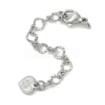 Brass Ends with Chains KK-P283-32P-1
