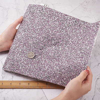 Hot Melting Glass Rhinestone Glue Sheets X-DIY-TAC0184-40E-1