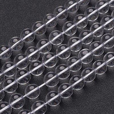 Synthetic Quartz Crystal Beads Strands X-GSR14mmA039-1-1