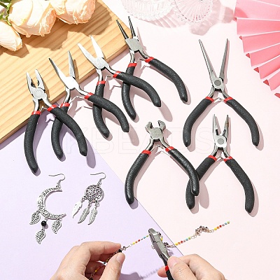 8Pcs 8 Styles Carbon Steel Wire Cutters PT-YW0002-02-1