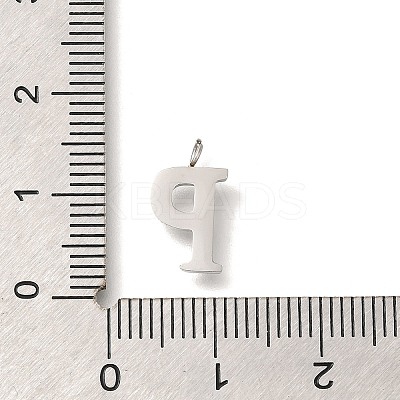 304 Stainless Steel Micro Pave Cubic Zirconia Pendants STAS-H228-06P-P-1