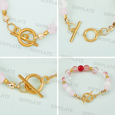 60Pcs 2 Colors Tibetan Style Alloy Toggle Clasps FIND-SP0001-24-1