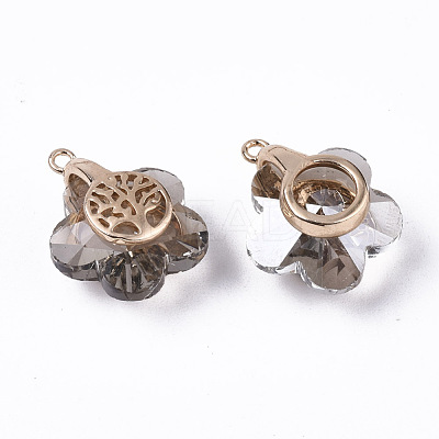 Glass Pendants GLAA-N038-006A-1
