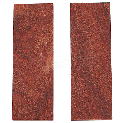 Unfinished Sandalwood for Knife Handle Crafts WOOD-WH0036-07-1