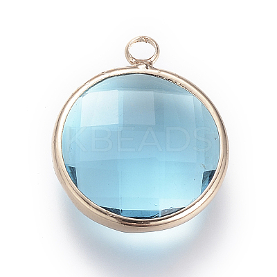 Glass Pendants GLAA-S114-C-06-1