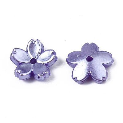 100Pcs Acrylic Imitation Pearl Beads OACR-FP0001-34-1