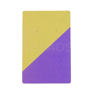 Rectangle Paper Earring Display Cards LS-CDIS-D007-01E-1