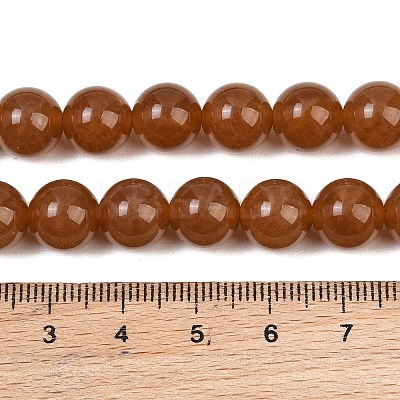 Dyed Natural White Jade Beads Strands GG-CBAD029-A04-10mm-1