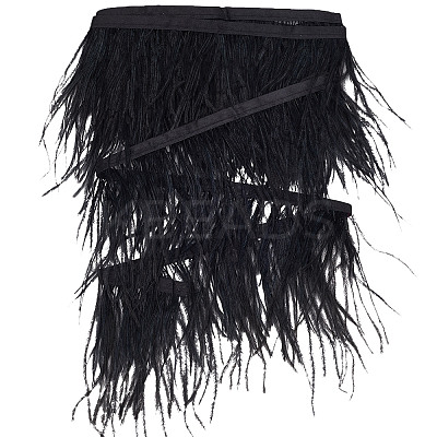 2M Fashion Ostrich Feather Cloth Strand Costume Accessories FIND-GF0004-66A-1