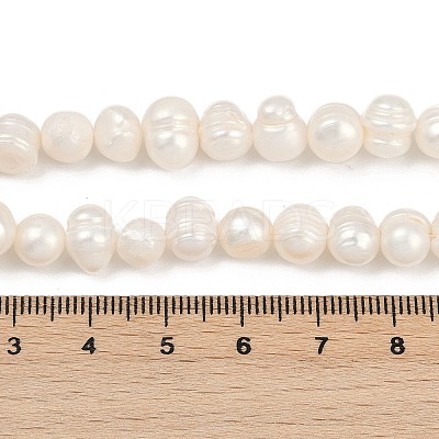 Natural Cultured Freshwater Pearl Beads Strands PEAR-I007-07Y-11A-1