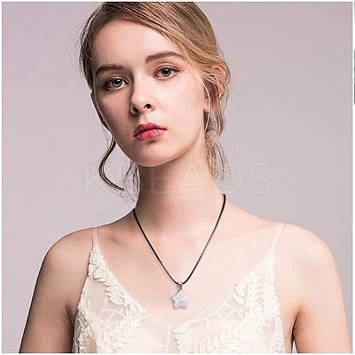 Natural & Synthetic Mixed Stone Pendants G-PH0034-36P-1