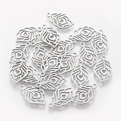 Tarnish Resistant 304 Stainless Steel Pendants STAS-Q201-T201-1