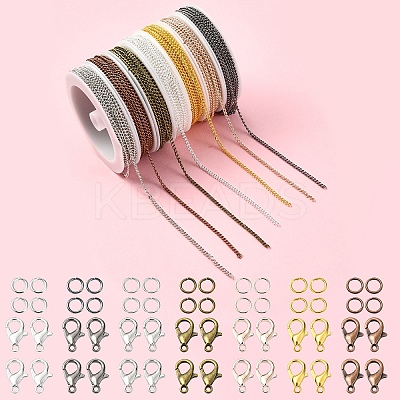 DIY Necklaces Jewelry Making Kit DIY-YW0009-35-1