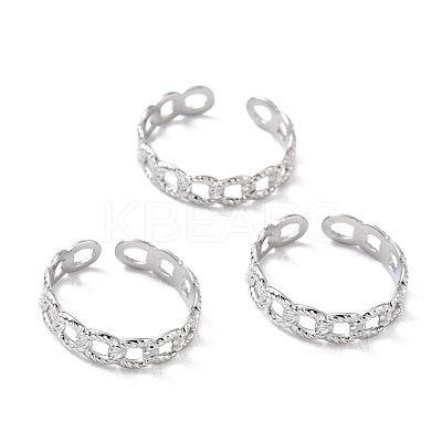 Tarnish Resistant 304 Stainless Steel Finger Rings RJEW-L102-04P-1