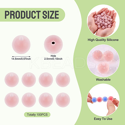 Silicone Beads SIL-TAC0013-16C-1