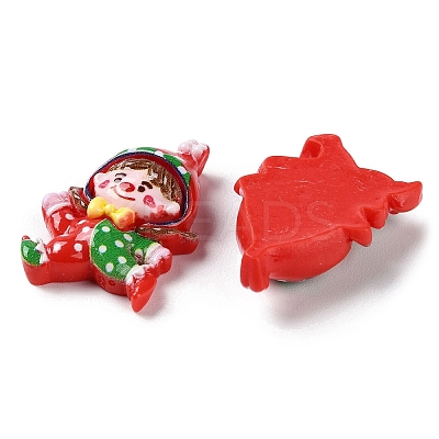 Funny Opaque Resin Cabochons RESI-Z010-01C-1