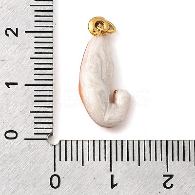 304 Stainless Steel Enamel Pendants STAS-B093-33G-06-1