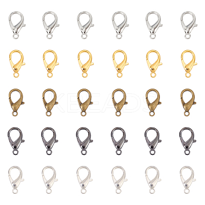 Zinc Alloy Lobster Claw Clasps PALLOY-CA0001-64-RS-1