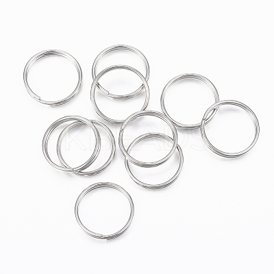 Tarnish Resistant 304 Stainless Steel Split Rings LS-X-STAS-H413-06P-B-1