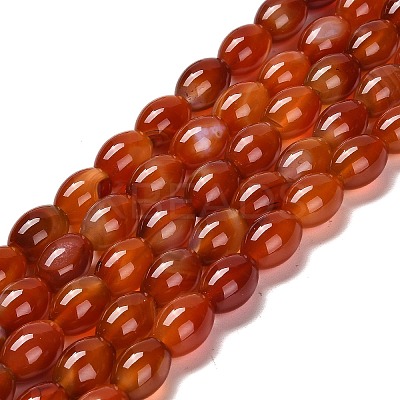 Natural Agate Beads Strands G-B079-E01-01A-1