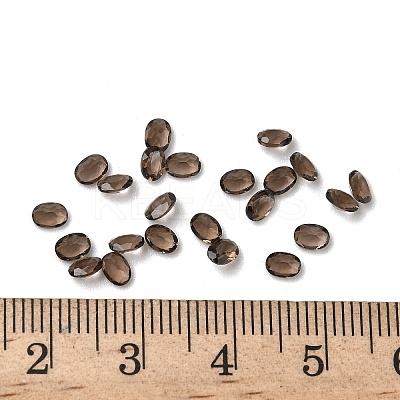 Faceted Natural Smoky Quartz Cabochons G-I295-05C-16B-08-1