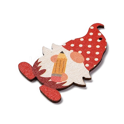 Printed Wood Pendants LS-WOOD-B009-02H-1