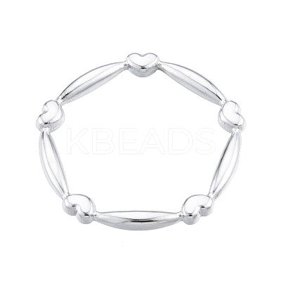 Non-Tarnish 201 Stainless Steel Finger Ring for Men Women RJEW-N038-131P-1