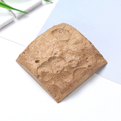 Unfinished Sandalwood Imitation Planet Surface Stuff DIY-E030-01-1