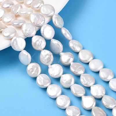 Natural Keshi Pearl Beads Strands PEAR-S018-07C-1