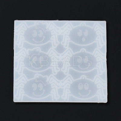 DIY Spider Big Pendant Silicone Molds DIY-I099-55-1
