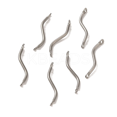 Non-Tarnish 304 Stainless Steel Links Connector Charms X-STAS-Q323-13P-1
