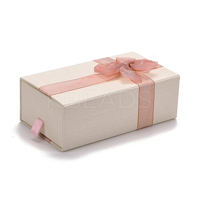 Hand Crank Musical Jewelry Cardboard Boxes CON-M008-02-1