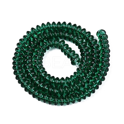 Transparent Glass Beads Strands GLAA-Q113-02A-A09-1