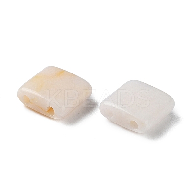 Opaque Acrylic Slide Charms OACR-Z010-01K-1