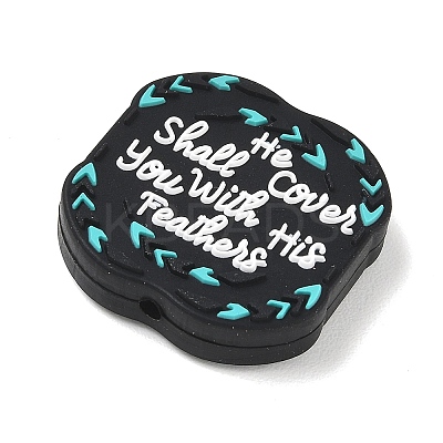 Inspirational Silicone Beads SL-CBAF318-C01-1