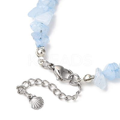 Printed Alloy Butterfly Charm Bracelets BJEW-JB12404-03-1