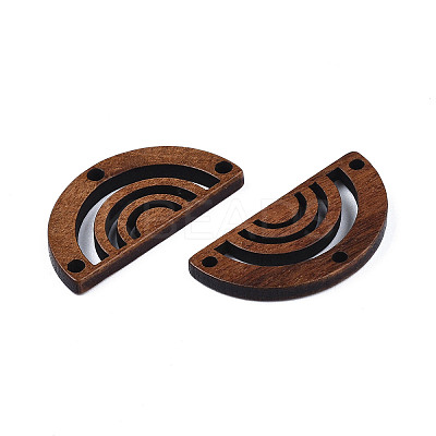 Natural Walnut Wood Chandelier Components Links LS-X-WOOD-N011-001-1