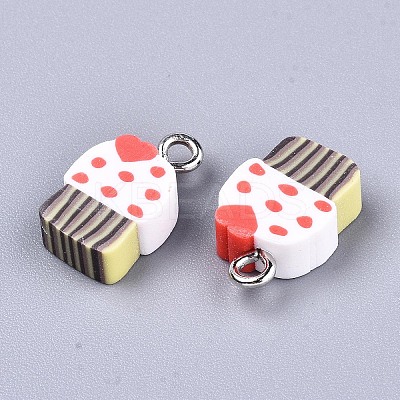 Handmade Polymer Clay Charms LS-X-CLAY-T016-61-1