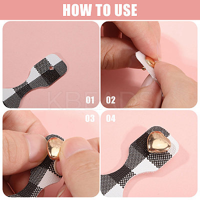 180Pcs 6 Styles Iron Rivets IFIN-CA0001-65-1