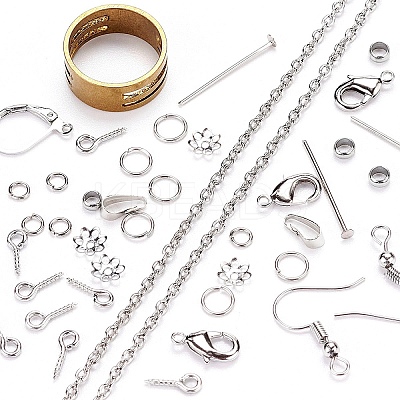 Metal Jewelry Findings Sets DIY-YW0001-23P-1