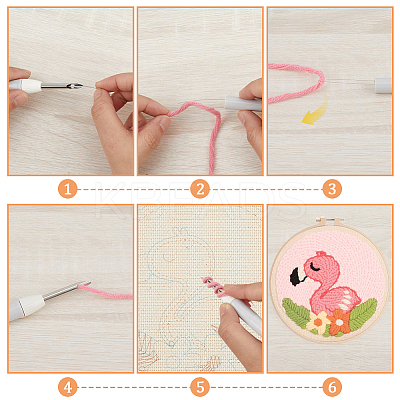 Punch Needle Embroidery Starter Kits for Beginners EMBR-WH20816-001A-1